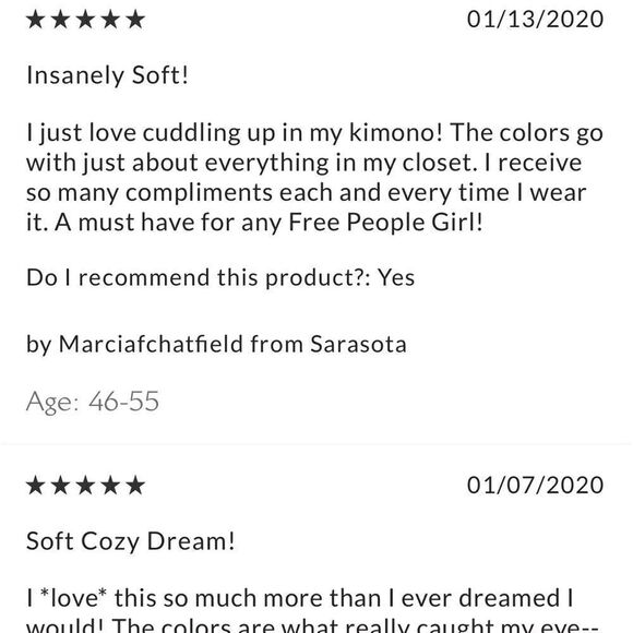 FREE PEOPLE MERCER HOODED KIMONO IN TAN BLUE OS NEW - Picture 9 of 10